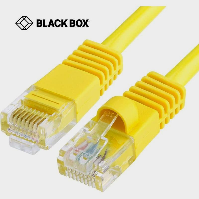 EVNSL644-0025 - PATCH CORD CAT6 YEL 25FT SNAGLESS BOOT