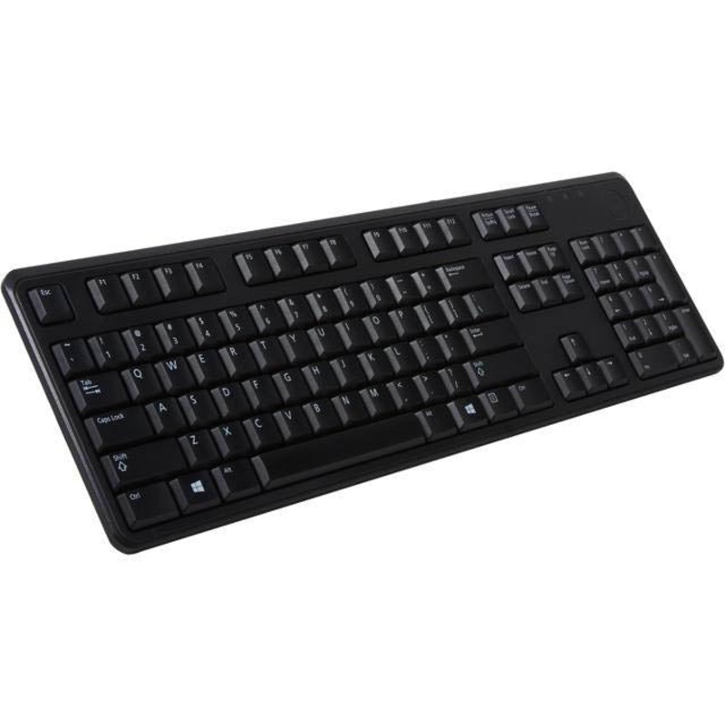 KB212-B - KEYBOARD STANDARD USB WIRED ERGONOMIC BLACK