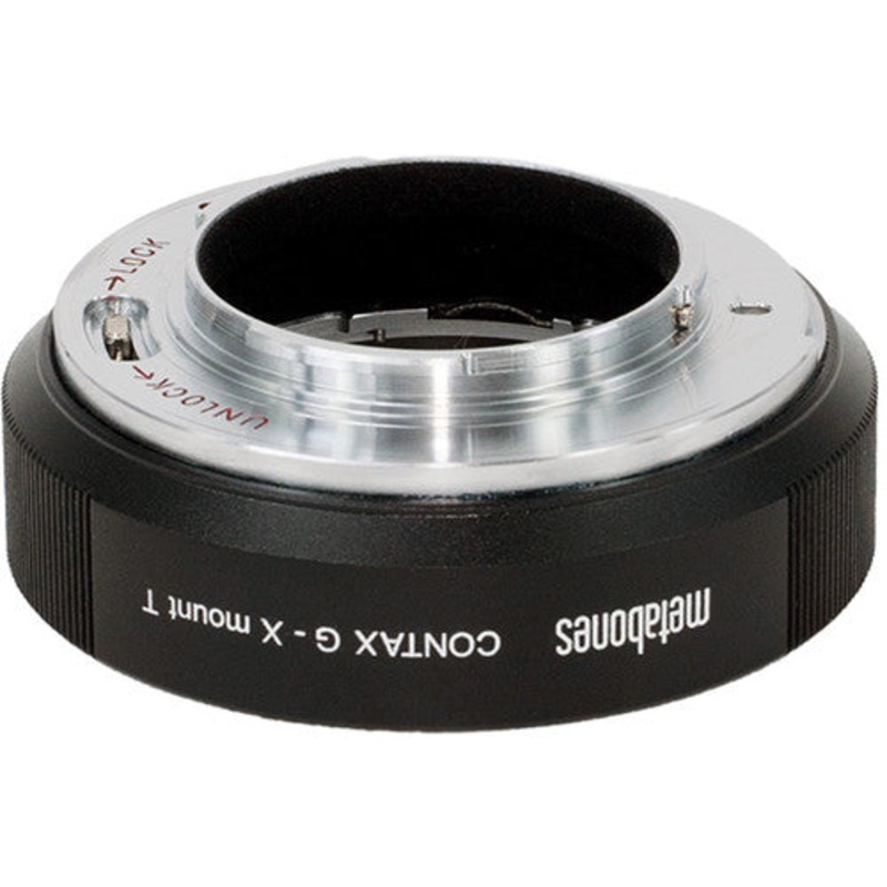 Metabones Contax G to X-Mount T/ FUJI (Black Matt) - No Tripod Foot (MB_CG-X-BT1)