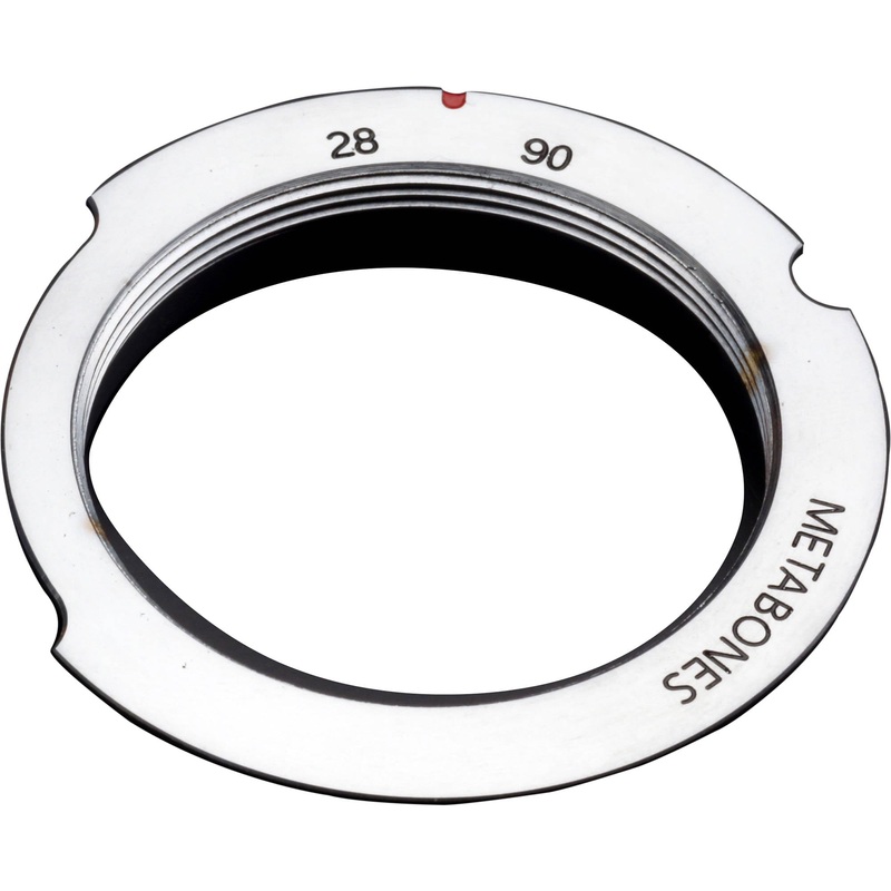 Metabones L39 to Leica M with 6-bit (28/90) - No Tripod Foot (MB_L39-M-28/90)