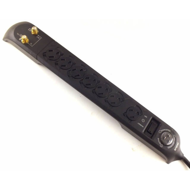PS70102W2 - POWER BAR 7 O/LET 4FT CORD 1500J SURGE GREY