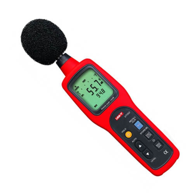 UT352 - SOUND LEVEL METER 30-130DB DIGIT FREQUENCY 31.5HZ TO 8000HZ