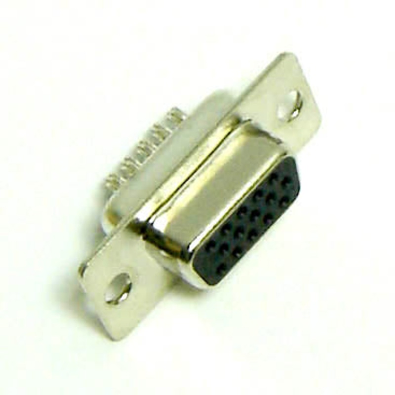 Z-HDJ15 - DB15F HD SOLDER TIN (5 pcs/pkg)