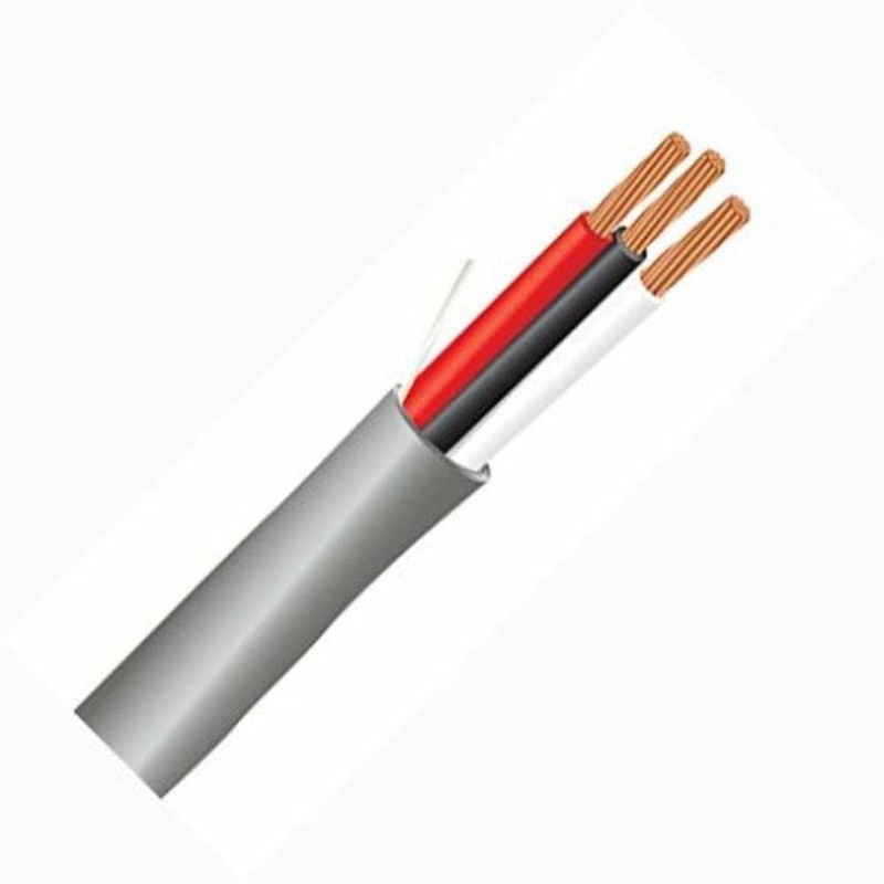 6101803TFT4 - CABLE 3C 18AWG STR UNSH 300METER FT4 600V 105C GREY
