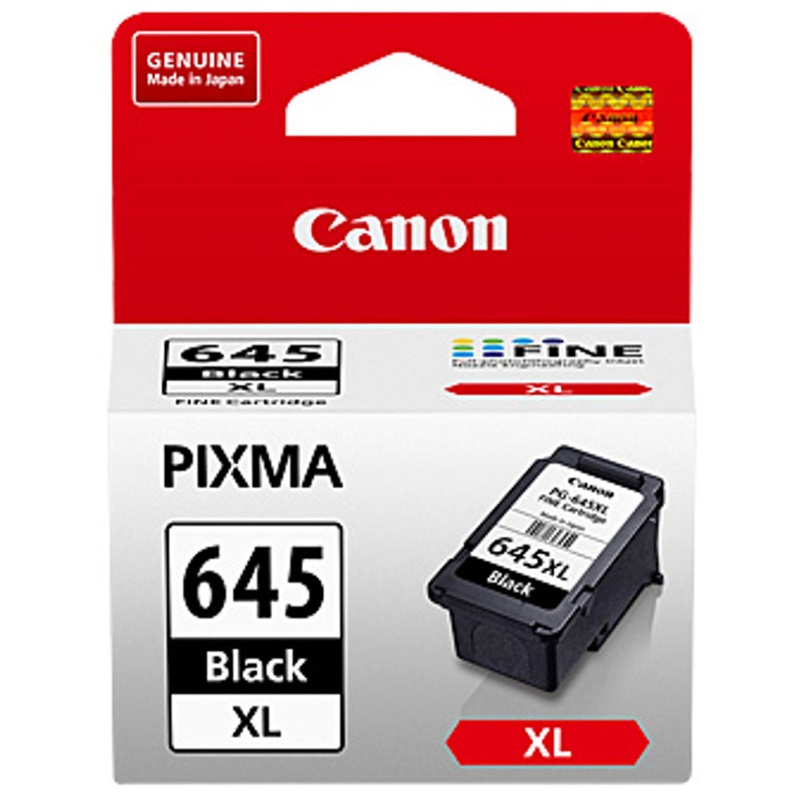 Canon PG645XL Ink Cartridge High Yield 400 Pages - Black