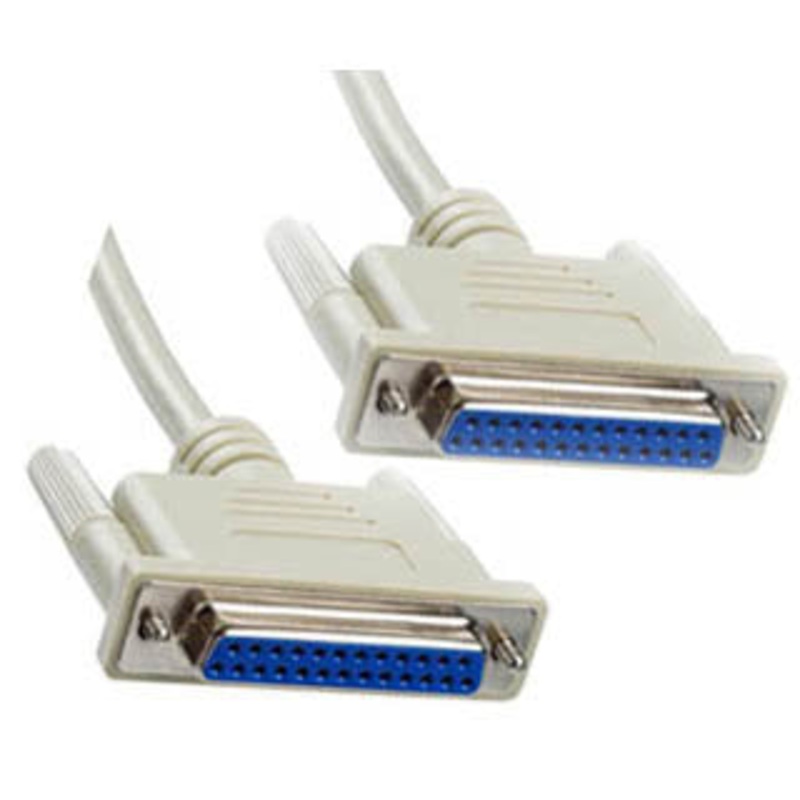 M20FF-0625A - SERIAL CABLE DB25F/F 6FT