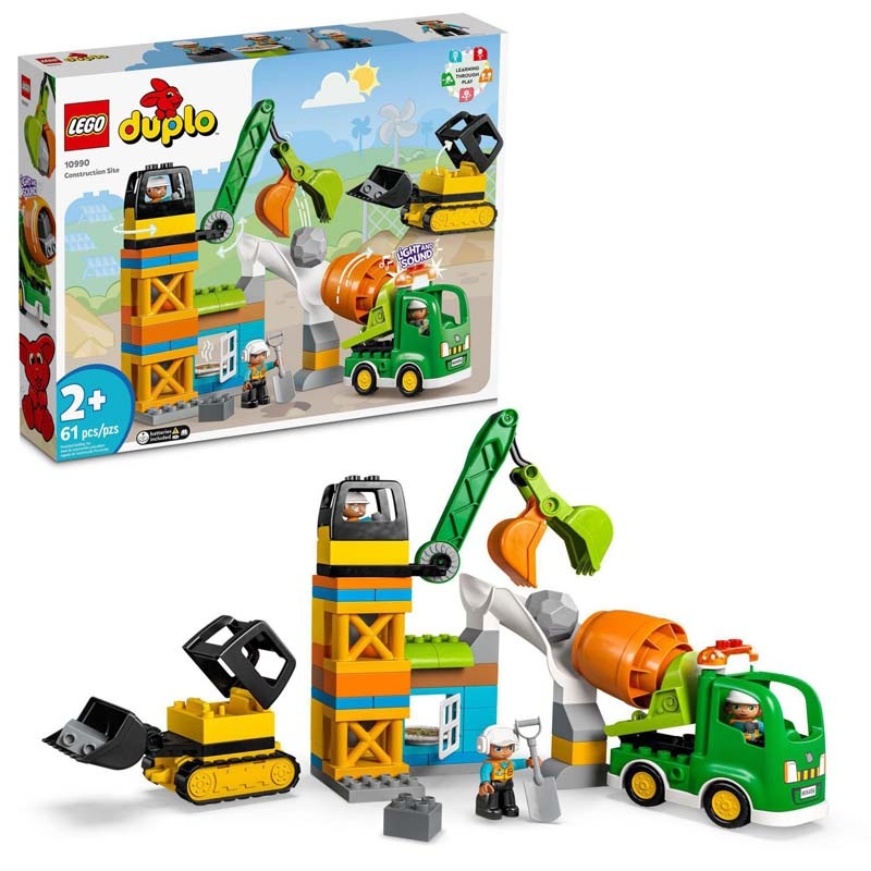 10990 - CONSTRUCTION SITE-DUPLO 61PC/SET
