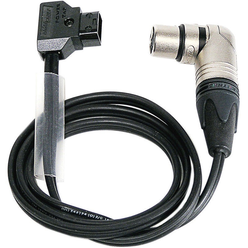 Anton Bauer Cable PowerTap 28 XLR 28" to right angle 4p XLR female