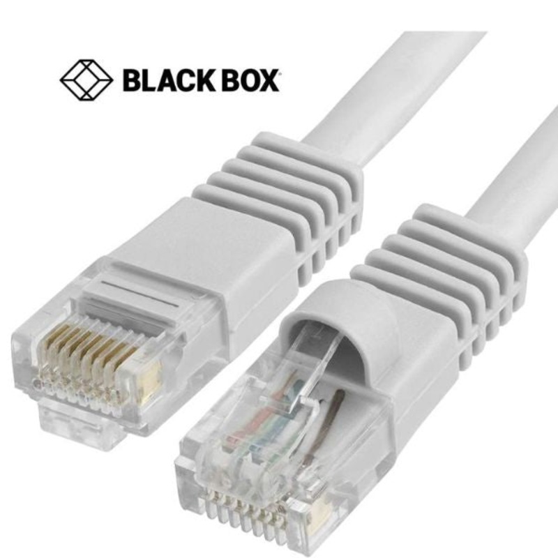 CAT5EPC-006-GY - PATCH CORD CAT5E GRY 6FT SNAGLESS BOOT