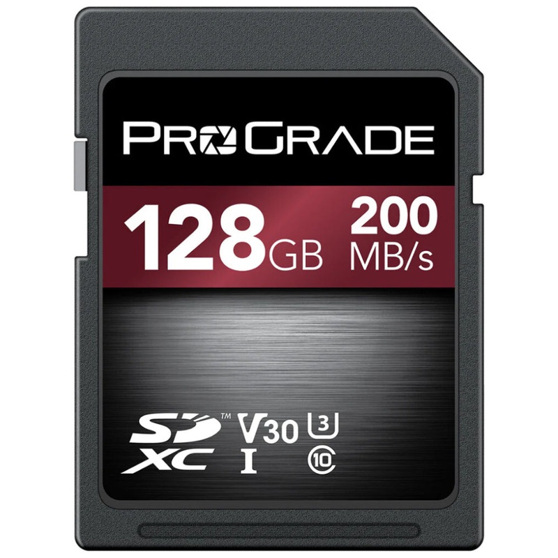 ProGrade Digital Strontium 128GB SDXC UHS-I 200MB/s Memory Card - V30