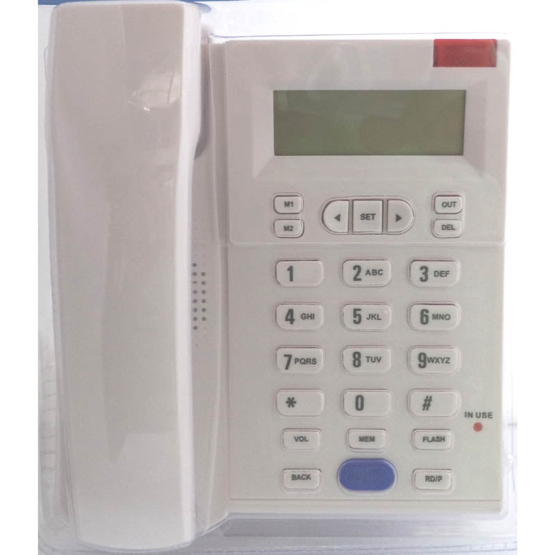 TEL-2WH - TELEPHONE WITH SPEAKER PHONE WHITE