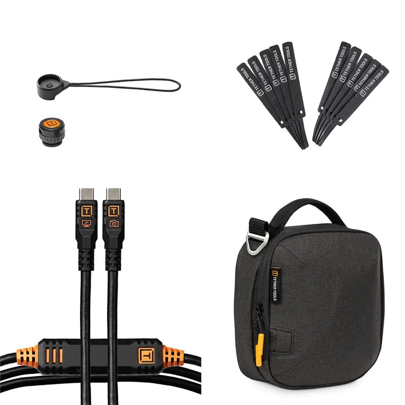 Tether Tools Starter Tethering Kit 10g 4.6m Straight to Straight (Black)