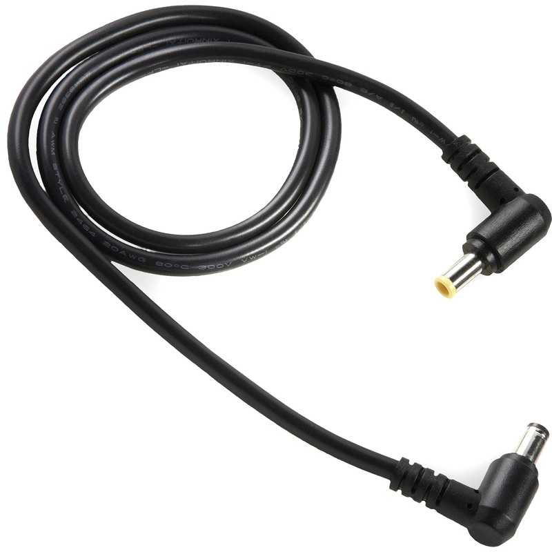Tilta 5.5/2.5mm DC Male to 5.0/3.0mm DC Male Cable - Yellow Version