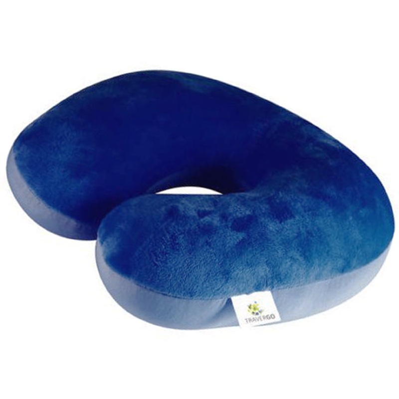 TR1020BL - TRAVEL PILLOW MICROBEAD BLUE