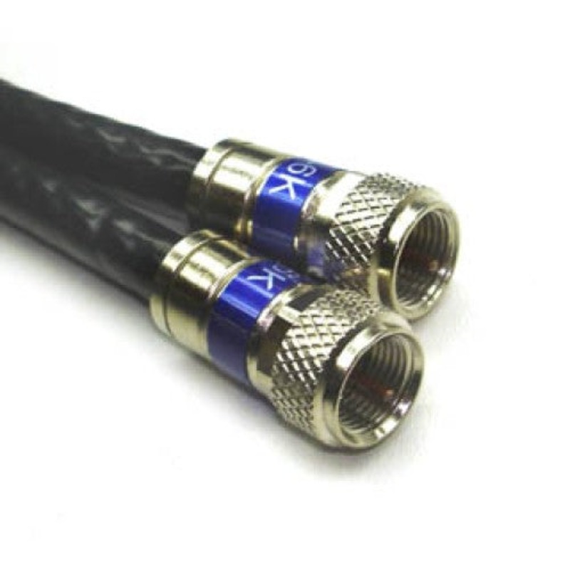ARC-1111AA - VIDEO CABLE RG6U F M/M 3FT BLK