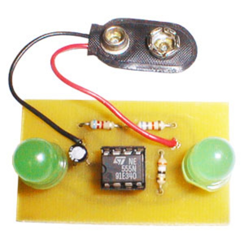 C6791 - GREEN LED FLASHER XXL
