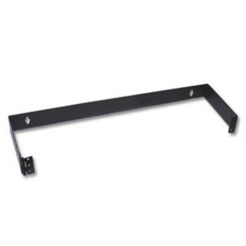 CAT104-1U - WALL MOUNT BRACKET 1U 1.75IN ADJUSTABLE DEPTH HINGED BLK