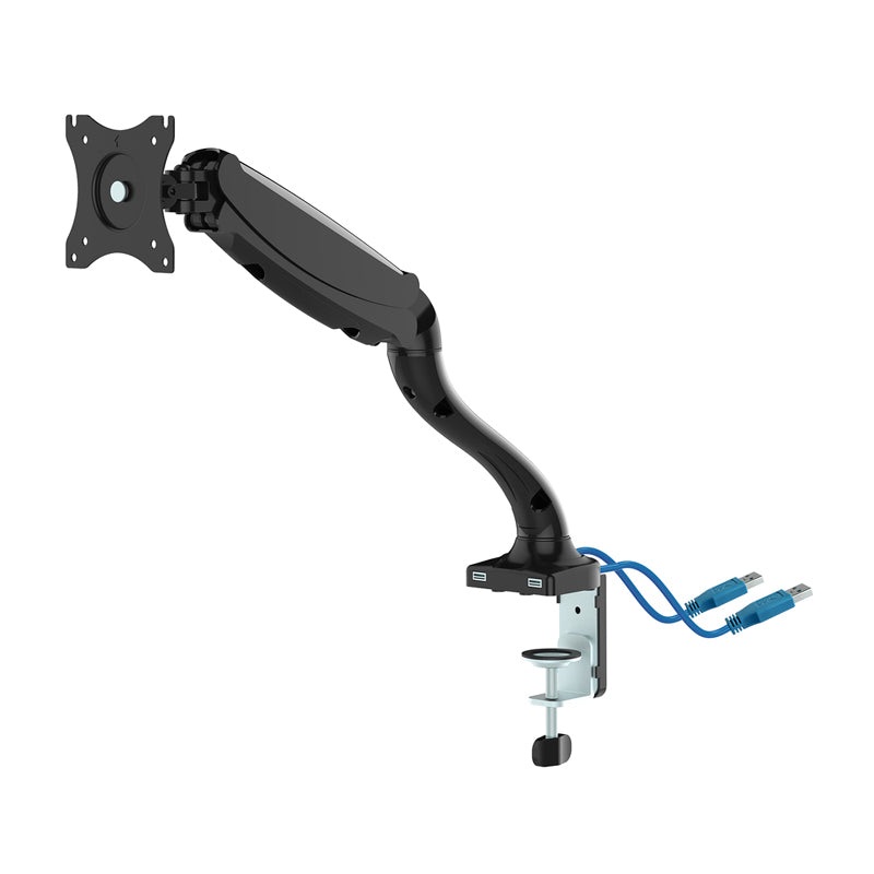 MM1101G - MONITOR DESKMOUNT 13-27IN SINGLE WITH DUAL USB PORTS UPTO 13LBS