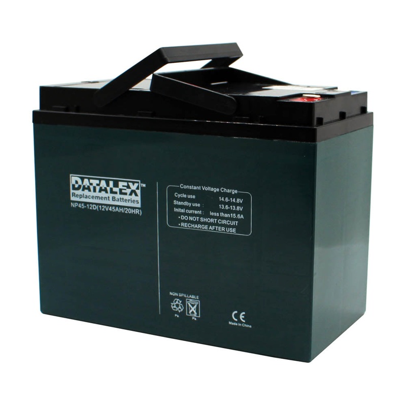 NP45-12D - BATTERY LEAD ACID 12V 45AH BOLT 9X7.75X4.75IN