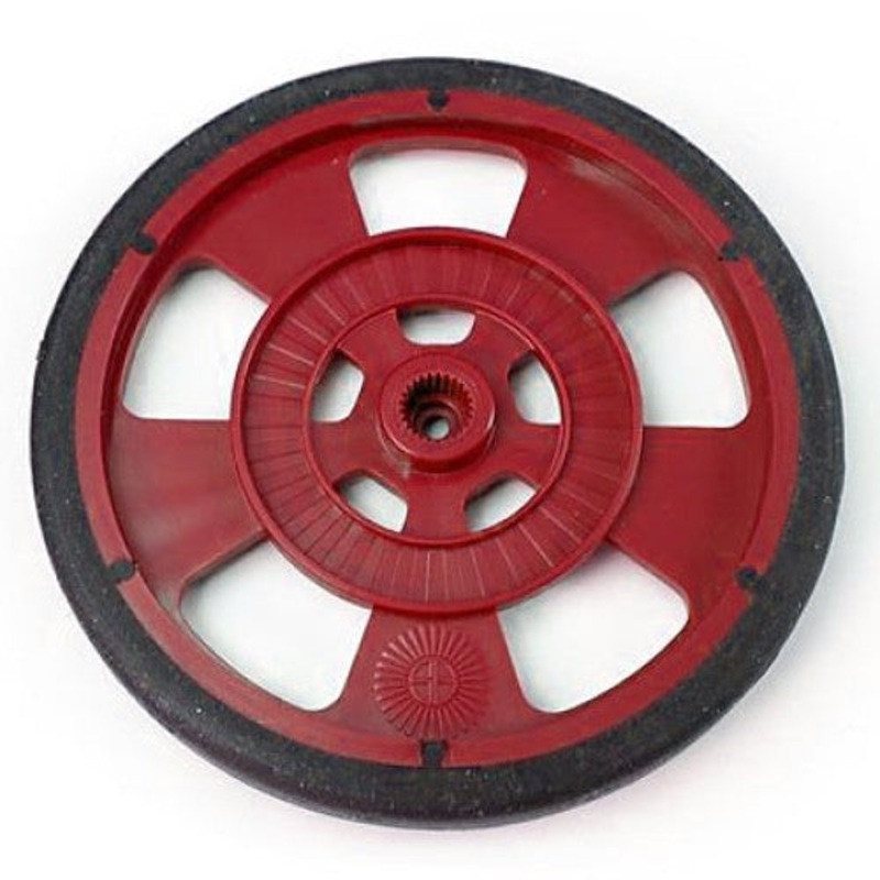 SW-R-2 - WHEEL RUBBER 69MM DIA 7.6MM WIDE FOR SERVO MOTOR RED (2 pcs/pkg)