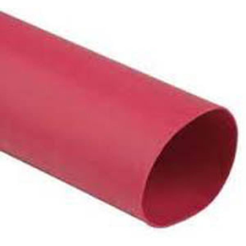 WYJ-438 - TUBING HST 3INX4FT DW RED 600V 125C ADHESIVE