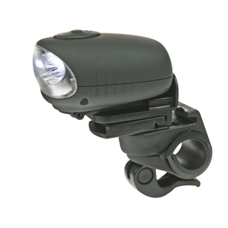 ZL388/7 - FLASHLIGHT LED DYNAMO BICYCLE LIGHT WITH HOLDER