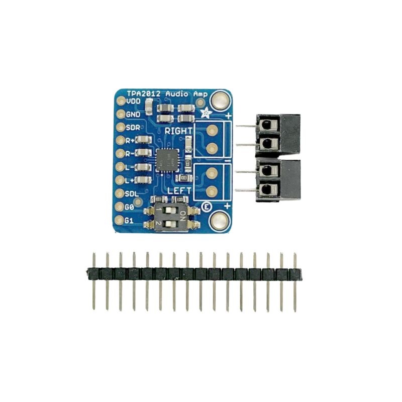 1552 - AUDIO STEREO AMPLIFIER 2X2.1W CLASS D TPA2012