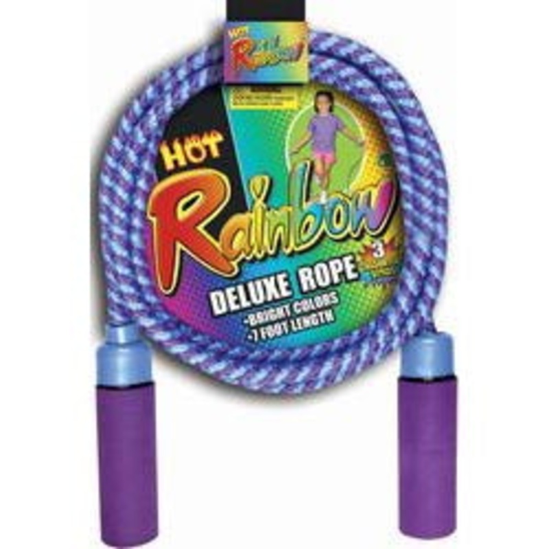 758 - DELUXE JUMP ROPE 8FT ASSORTED COLOURS