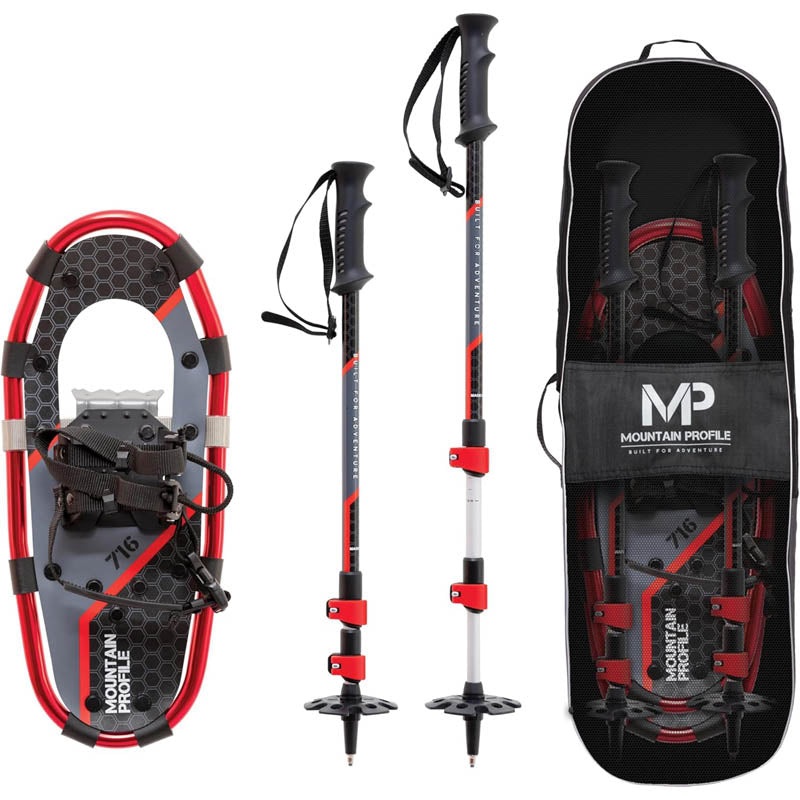 81-9046K - SNOWSHOES KIT YOUTH 7X16IN WEIGHT CAPACITY 25-100LBS