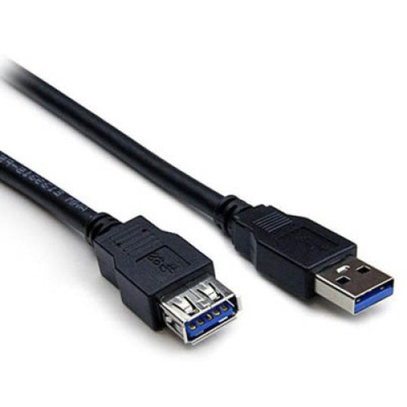 CB-USB6F-3.0BK - USB CABLE 3.0 A-A MALE/FEMALE 6FT BLACK
