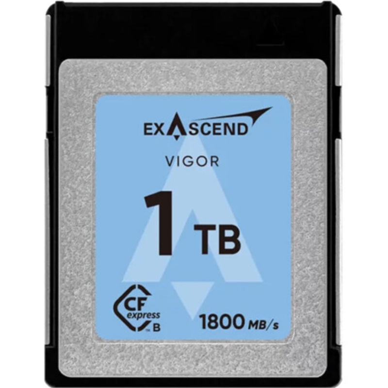 Exascend Vigor CFexpress 2.0 Type B 1800MB/s Memory Card