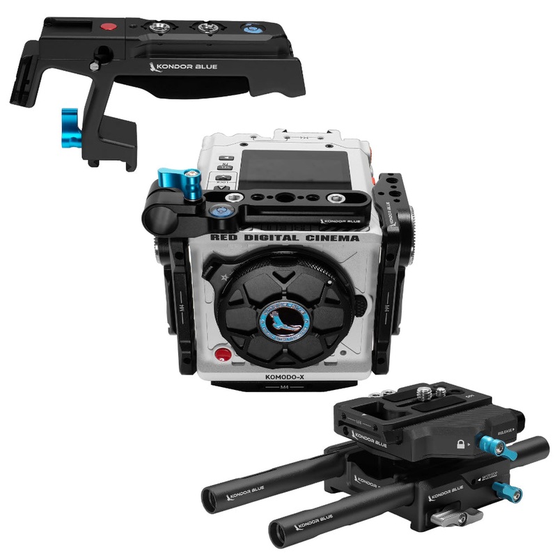 Kondor Blue RED KOMODO X Base Rig MK II Raven Black