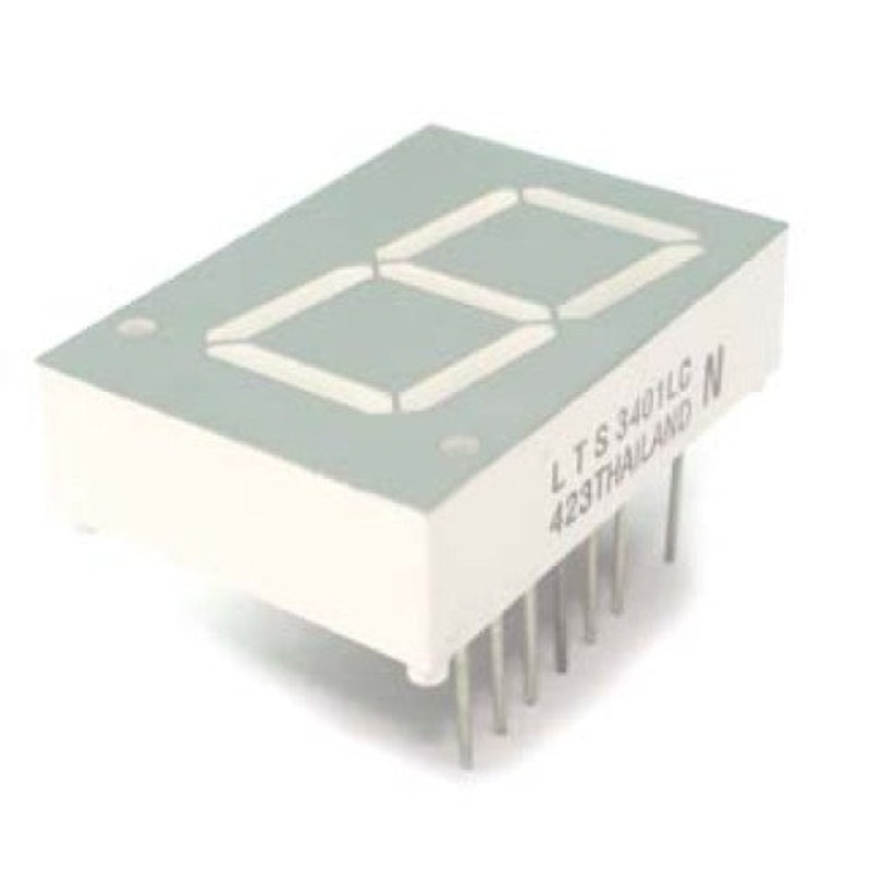 LTS3401LC - DISPLAY 7SEG 1CH RED CA 20MM