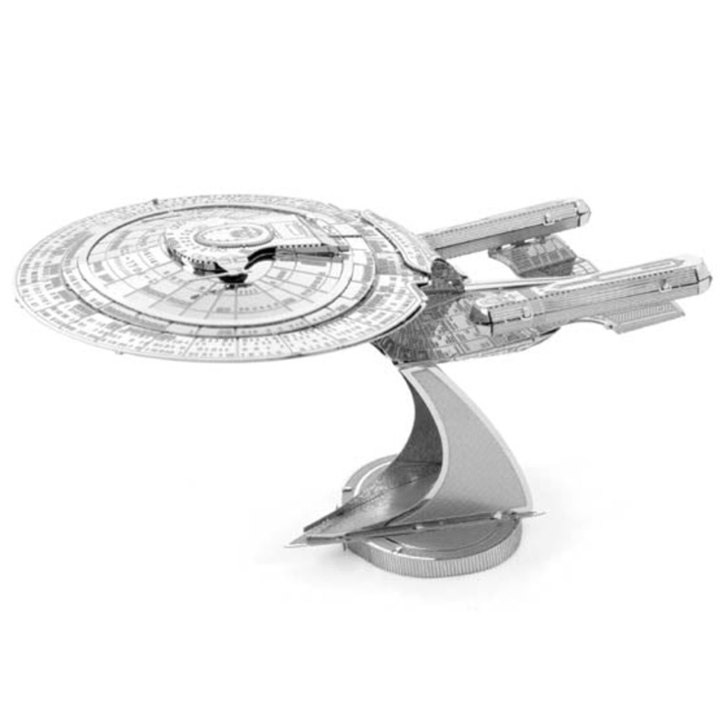 MMS281 - USS ENTERPRISE NCC-1701D METAL EARTH 3D METAL MODEL KITS