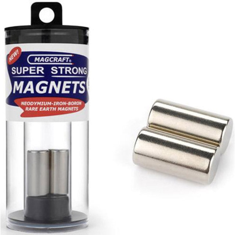 NSN0656 - MAGNET ROD 12.7X25.4MM 1.3KG PULL FORCE RARE EARTH NEODYMIUM (2 pcs/pkg)