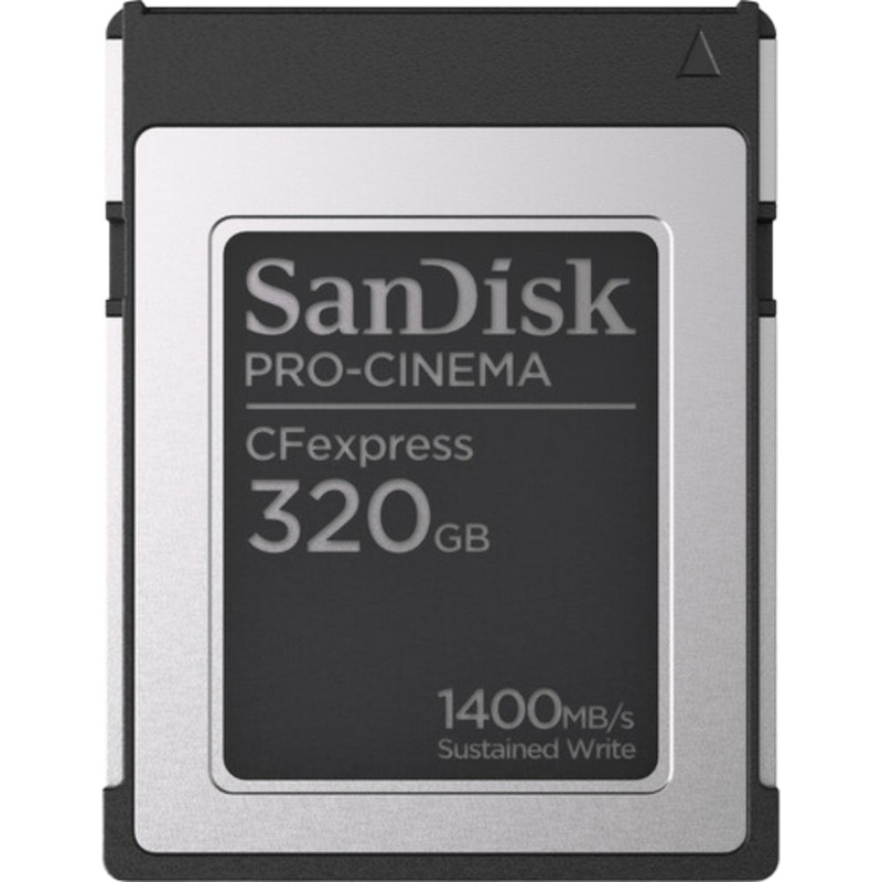 SanDisk 320GB Pro Cinema CFexpress Type B 1400MB/s Memory Card