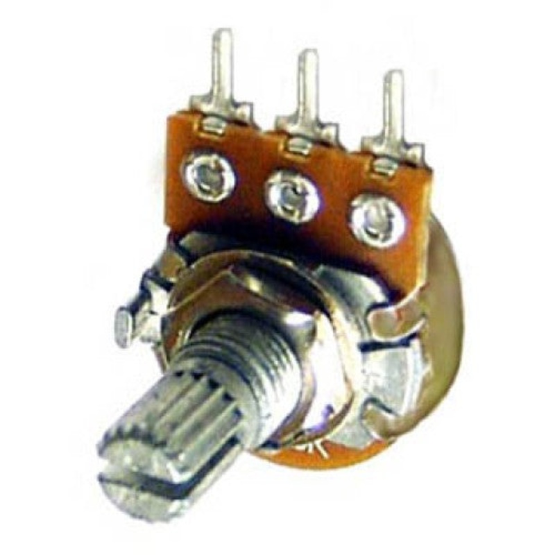 VRREB-171610 - POT LIN 1M 1/4IN RND 16MM PCMT SPLIT KNURL SHAFT