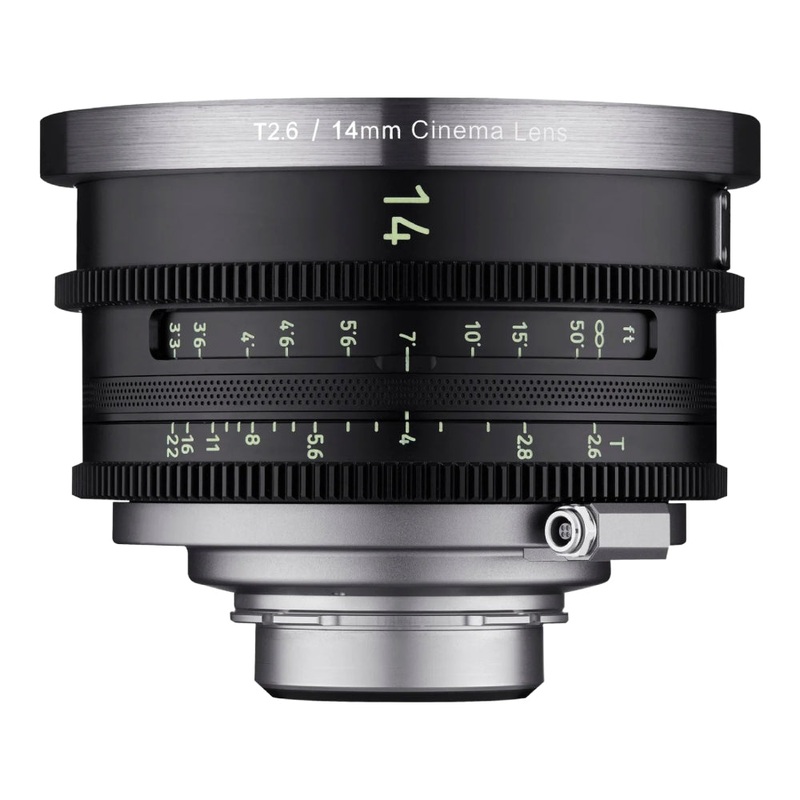 14mm T2.6 XEEN Meister Professional Cinema Lens- PL Mount