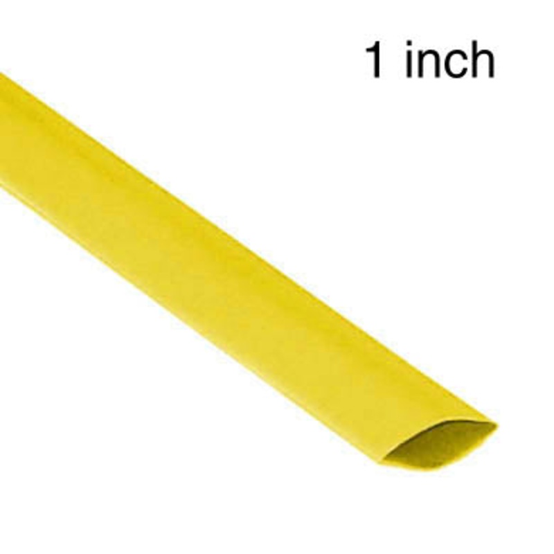307903 - TUBING HST 1INX3IN DW YELLOW ADHESIVE (3 pcs/pkg)