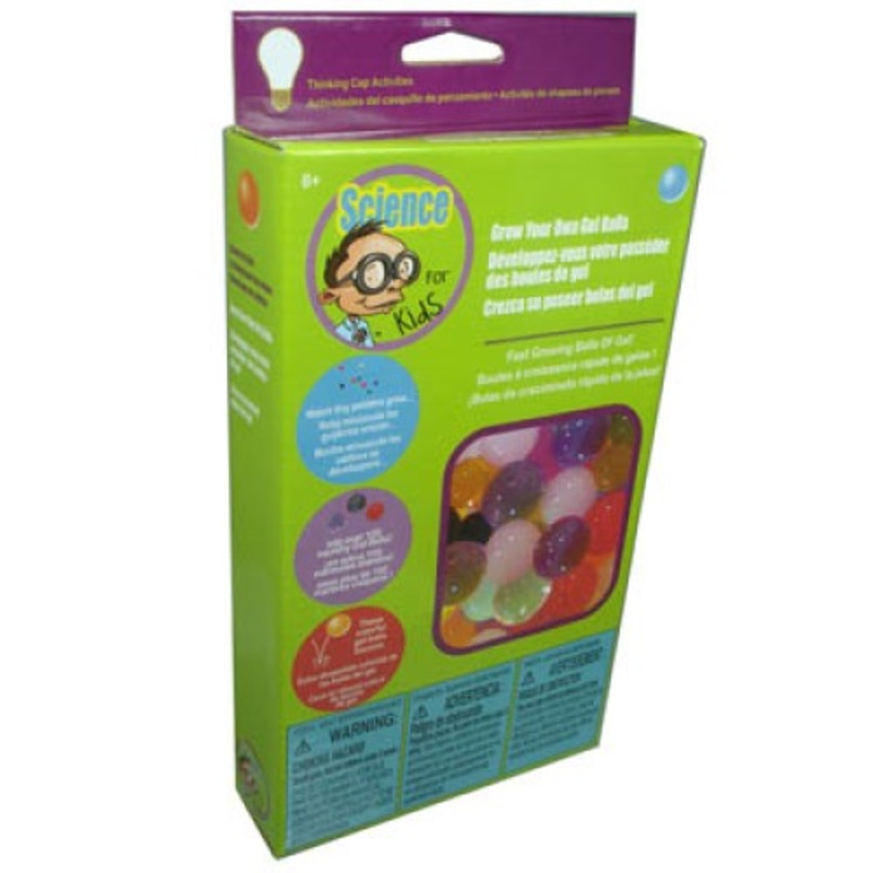 468836 - GROW YOUR OWN GEL BALLS WITH 100 GEL PEBBLES AND TEST TUBE