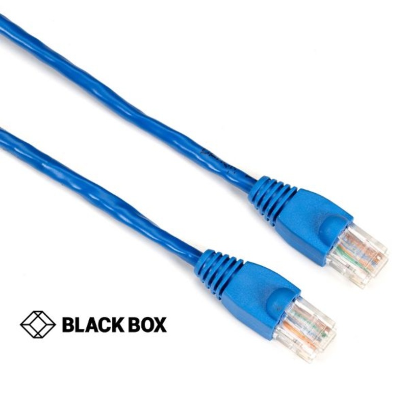 EYN851MS-0002 - PATCH CORD CAT5E BLU 2FT SNAGLESS BOOT