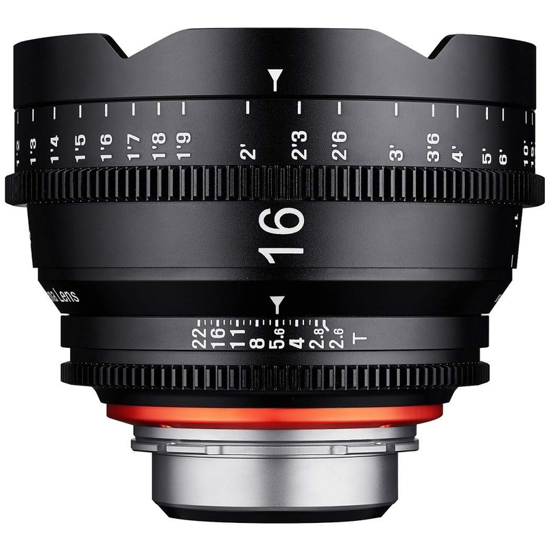 XEEN 16mm T2.6 Full Frame Cinema Lens - Nikon Mount