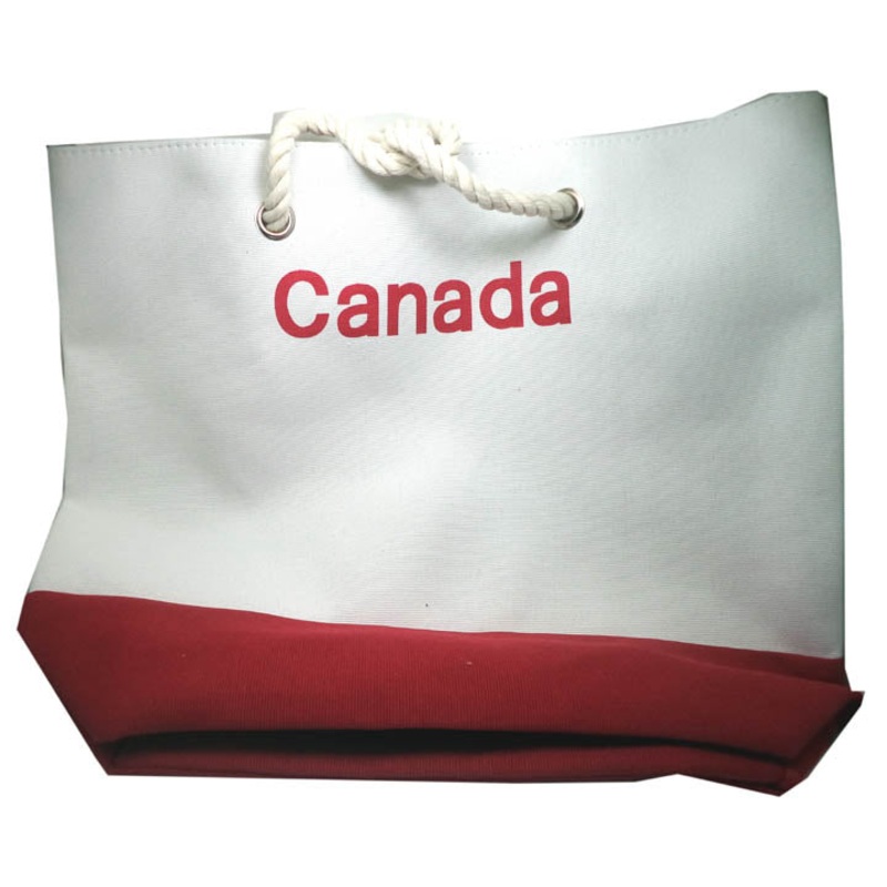 01312 - CANADA/TORONTO SOUVENIR TOTE BAG 17X16IN