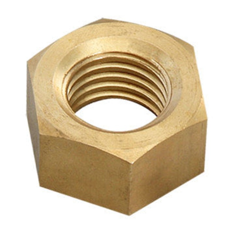 1448 - NUT HEX BRASS 1/4-32 PANEL (4 pcs/pkg)