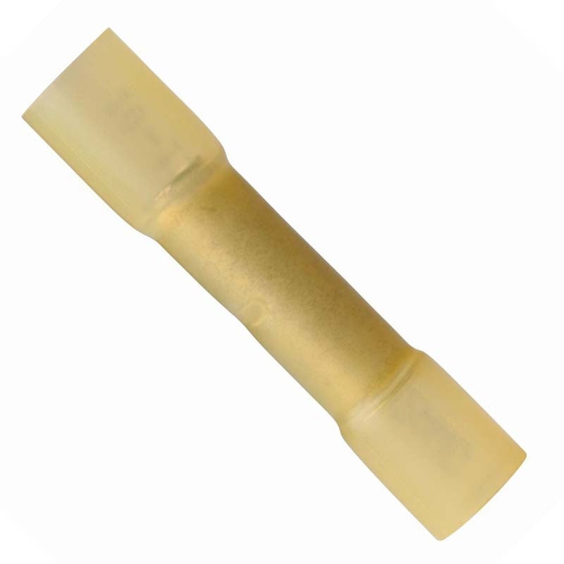 309203 - BUTT CONN HEAT SHRINK 12-10AWG YEL ADHESIVE (3 pcs/pkg)