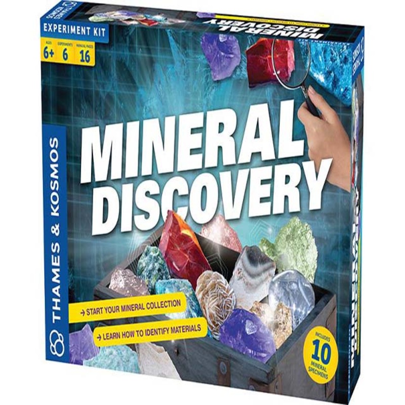 665105 - MINERAL DISCOVERY KIT WITH 6 EXPERIMENTS