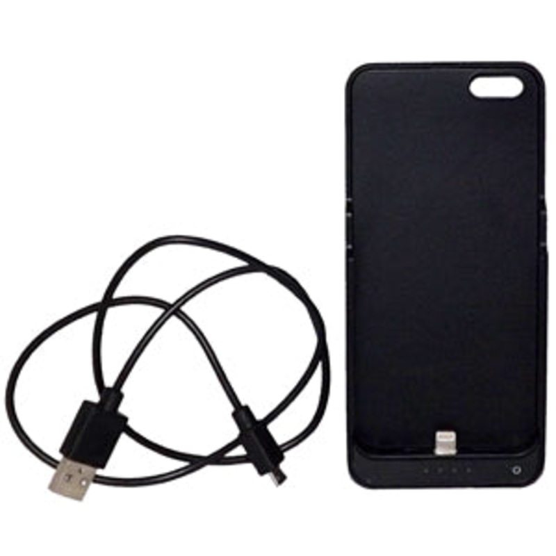 88280 - CELLPHONE BATTERY POWER PACK FOR IPHONE RUBBER CASE