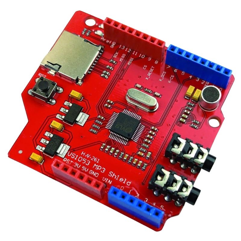 ARDMP-010530 - MP3 SHIELD VS1053 AUDIO CODEC FOR ARDUINO UNO