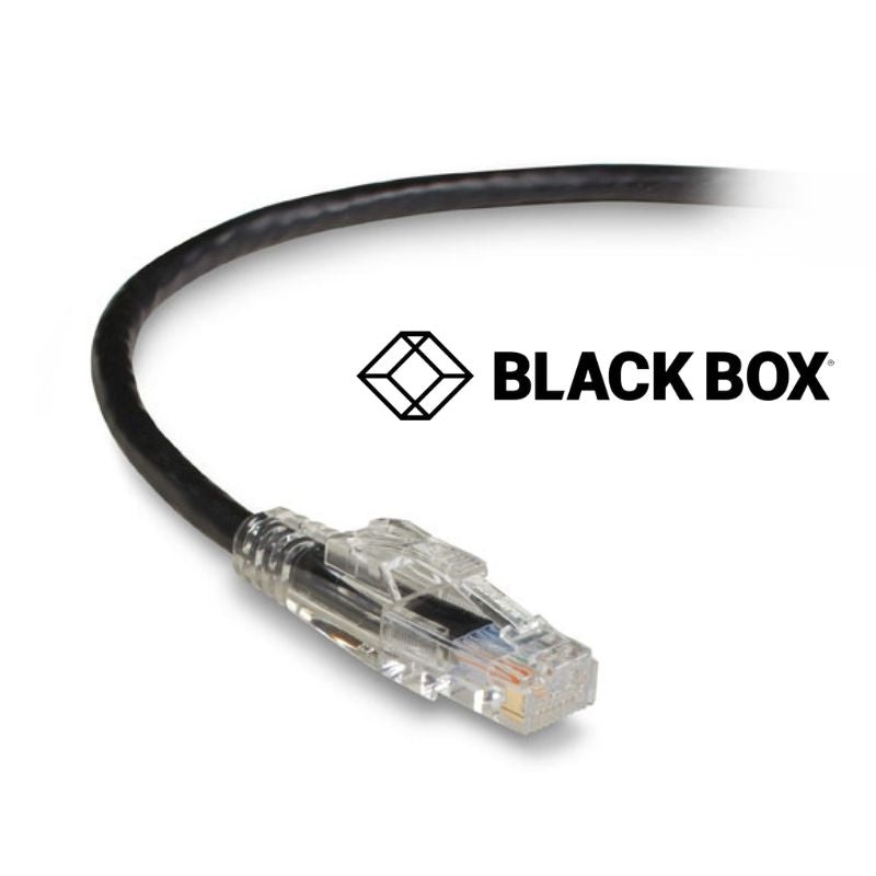 C5EPC70-BK-25 - PATCH CORD CAT5E BLK 25FT SNAGLESS BOOT