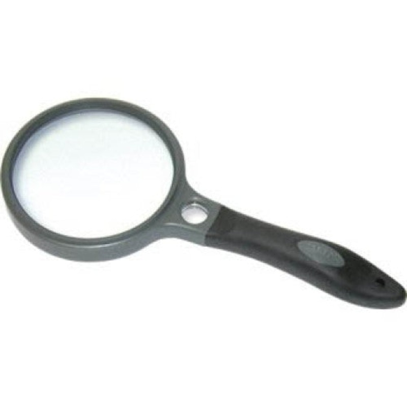 SG-12 - MAGNIFIER HANDHELD 2X AND 11.5X SPOT LENS WITH SOFT GRIP AND CASE